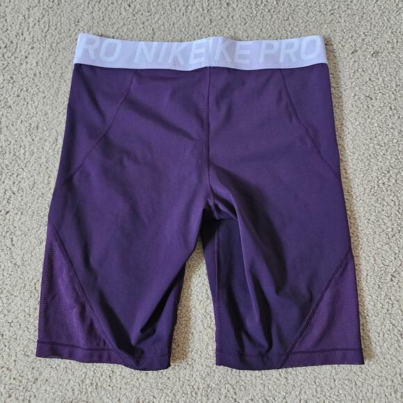 Nike Pro biker shorts purple XXL - Picture 2 of 7